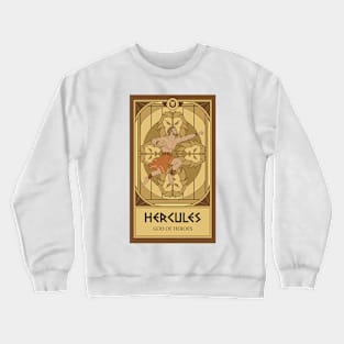 Hercules Tarot Card Crewneck Sweatshirt